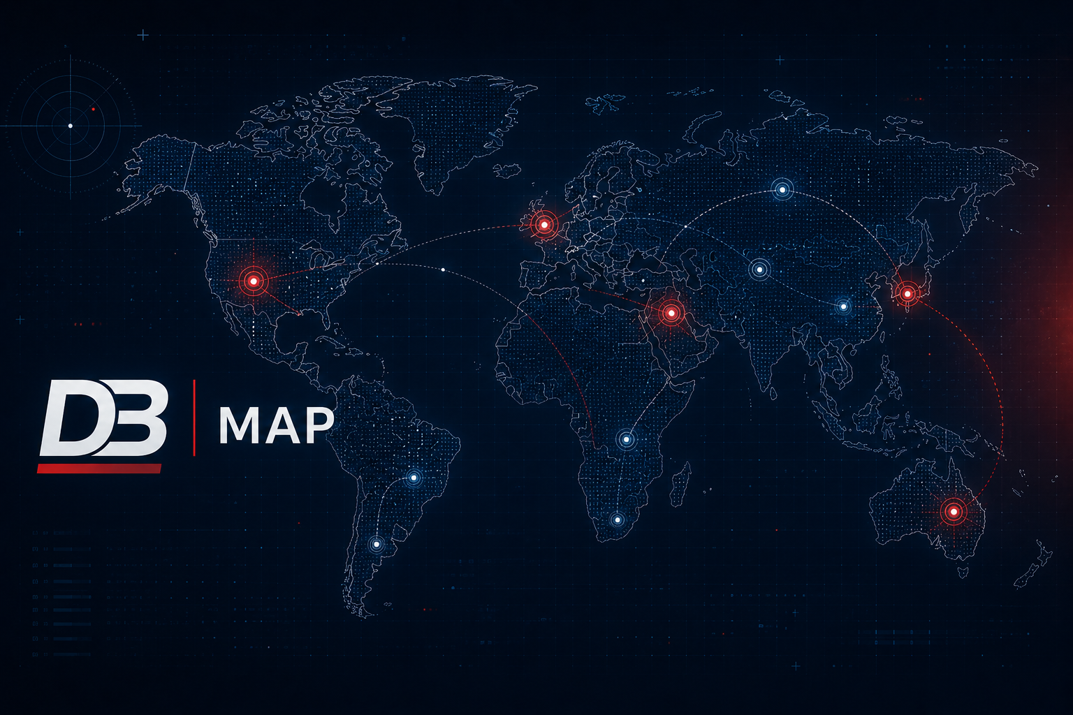 DB Map — live geopolitical and conflict map